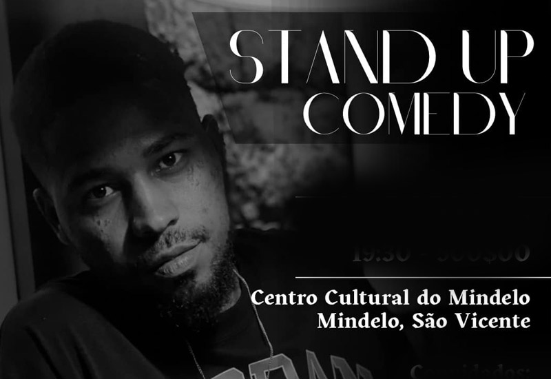 Stand Up Comedy com Jailson Miranda e convidados: Ricardo Fidalga e Cristian Kiki, no Centro Cultural do Mindelo